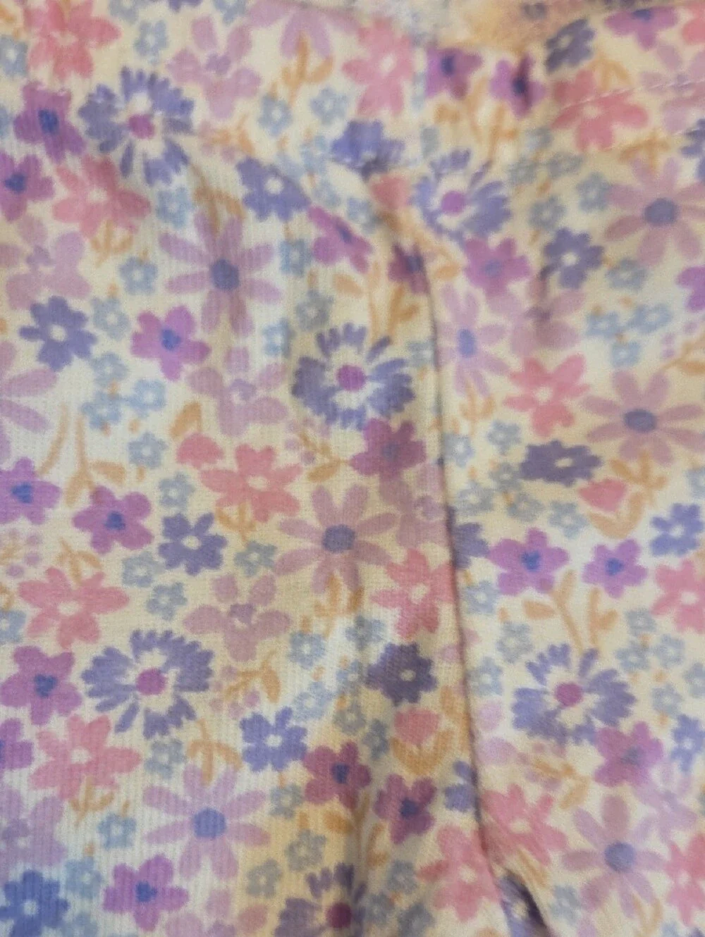 Carter's Lavender Solid + Floral Baby Legging Set - 2 Pack